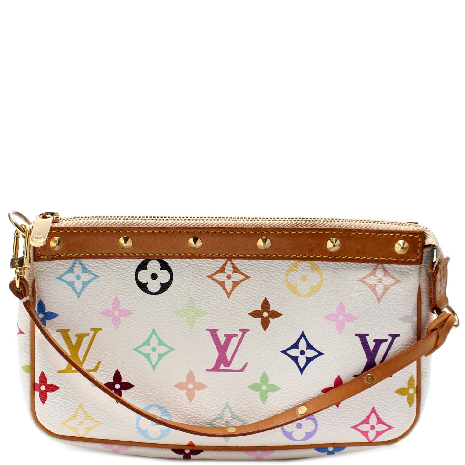 Pochette Accessoires Multicolor Monogram – Keeks Designer Handbags