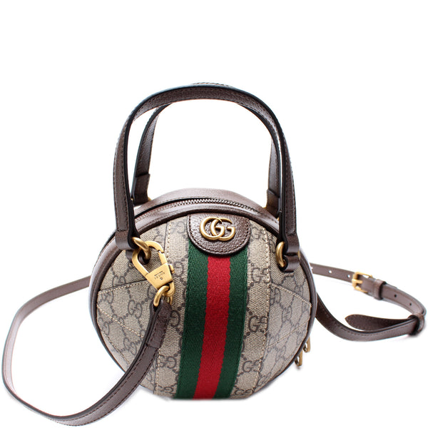 574794 Ophidia GG Canvas Mini Sphere Bag