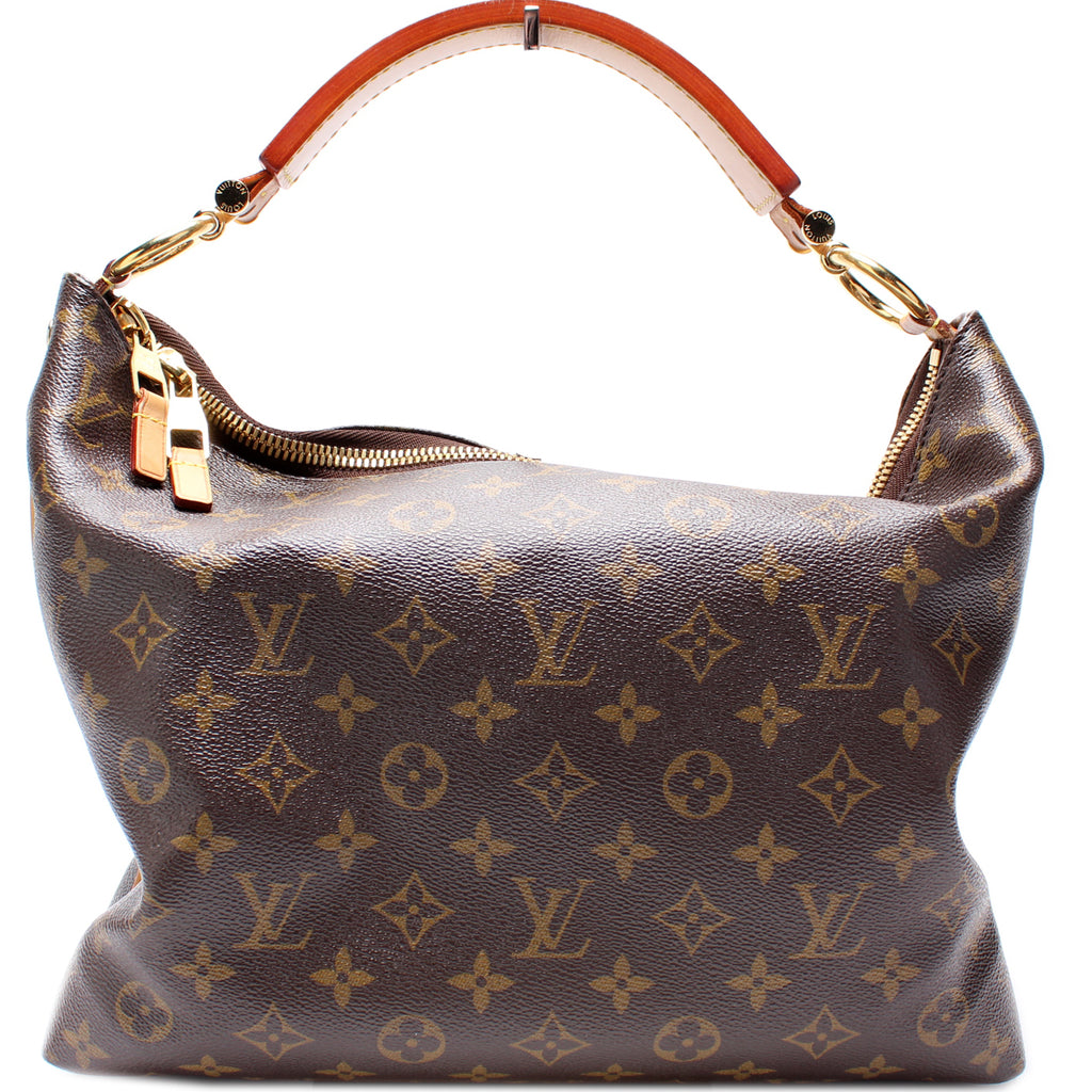 Excellent Authentic Louis Vuitton Monogram Sully PM Tote Purse Hobo Bag  CLEAN!