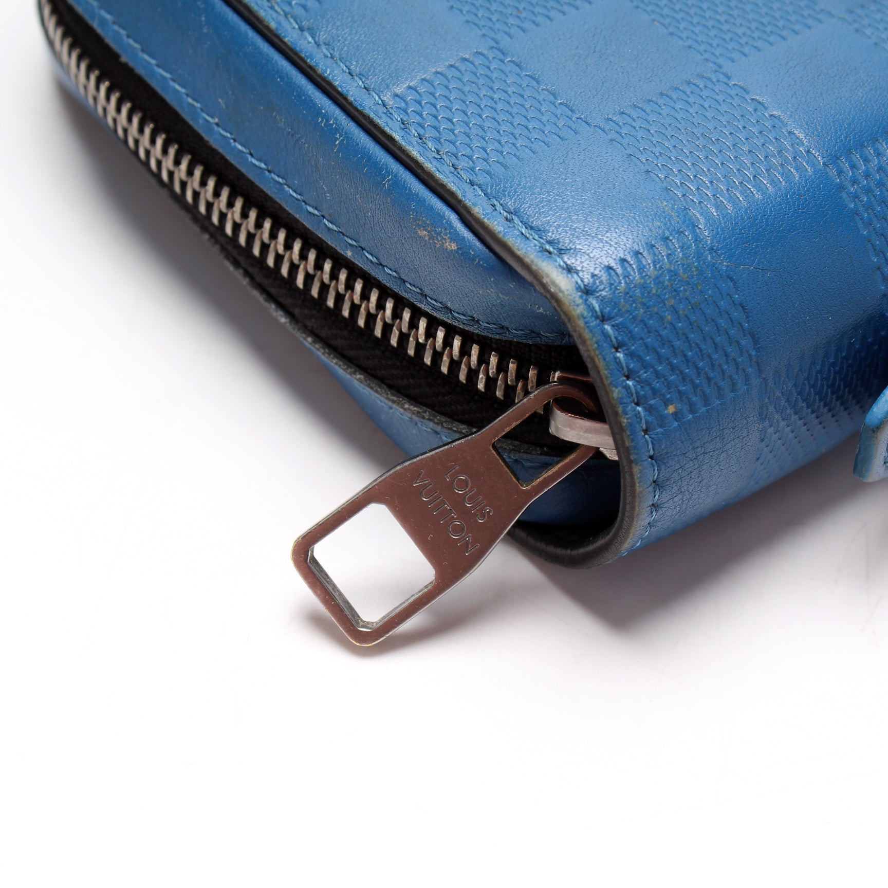Authenticated Used Louis Vuitton Damier Infini Zippy XL Wallet