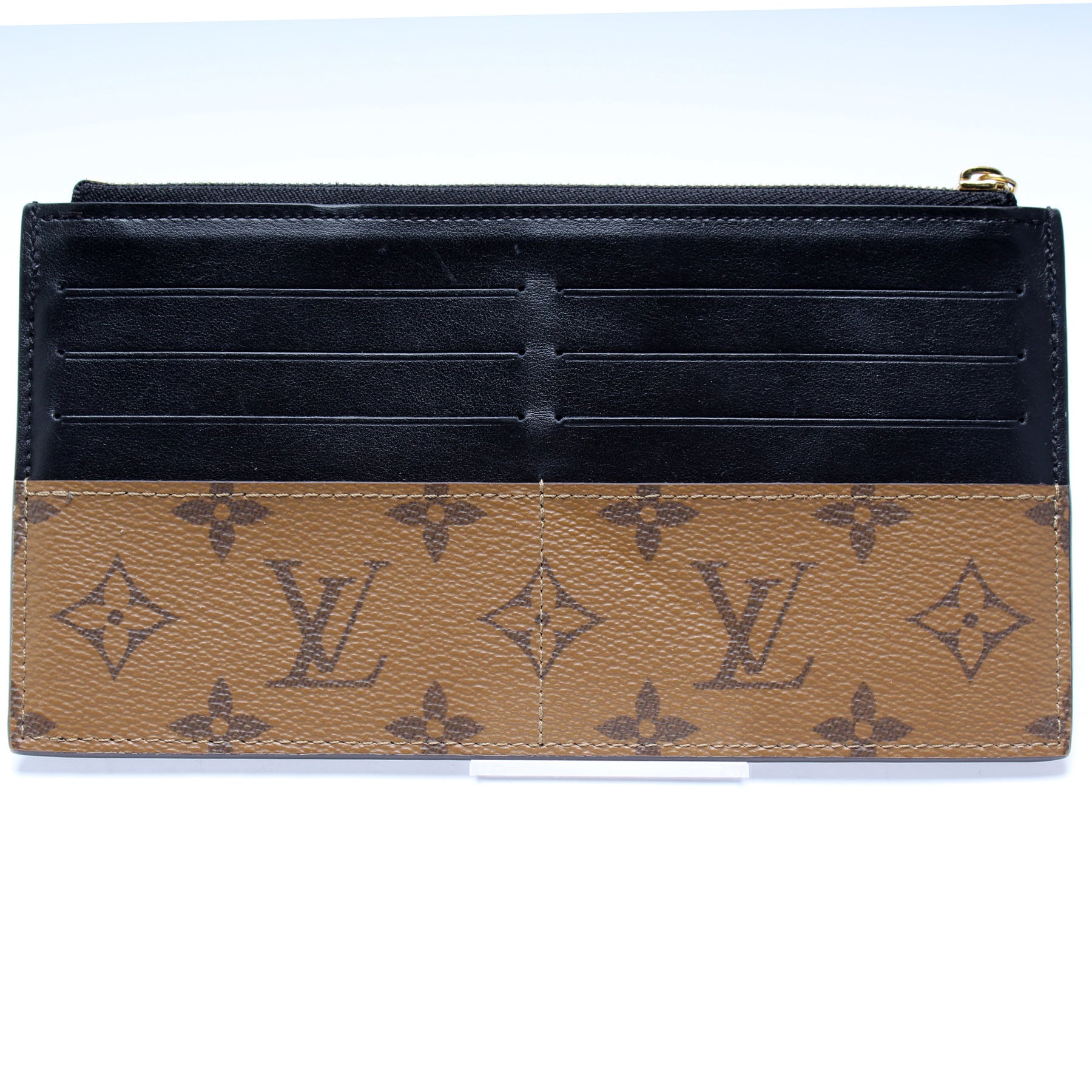 Louis Vuitton Reverse Monogram Slim Pochette Credit Card Holder