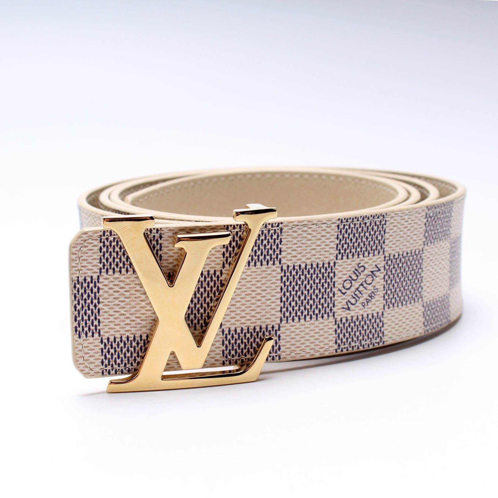 LV Initiales 30MM Damier Azur Reversible Belt Size 110/44 – Keeks Designer  Handbags