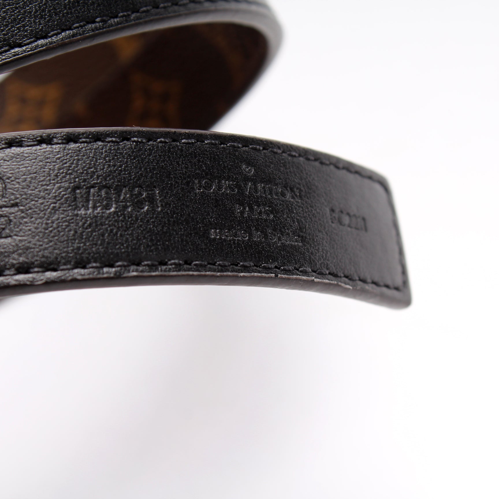 Louis Vuitton LV Iconic 20mm Reversible Belt, Brown, 80