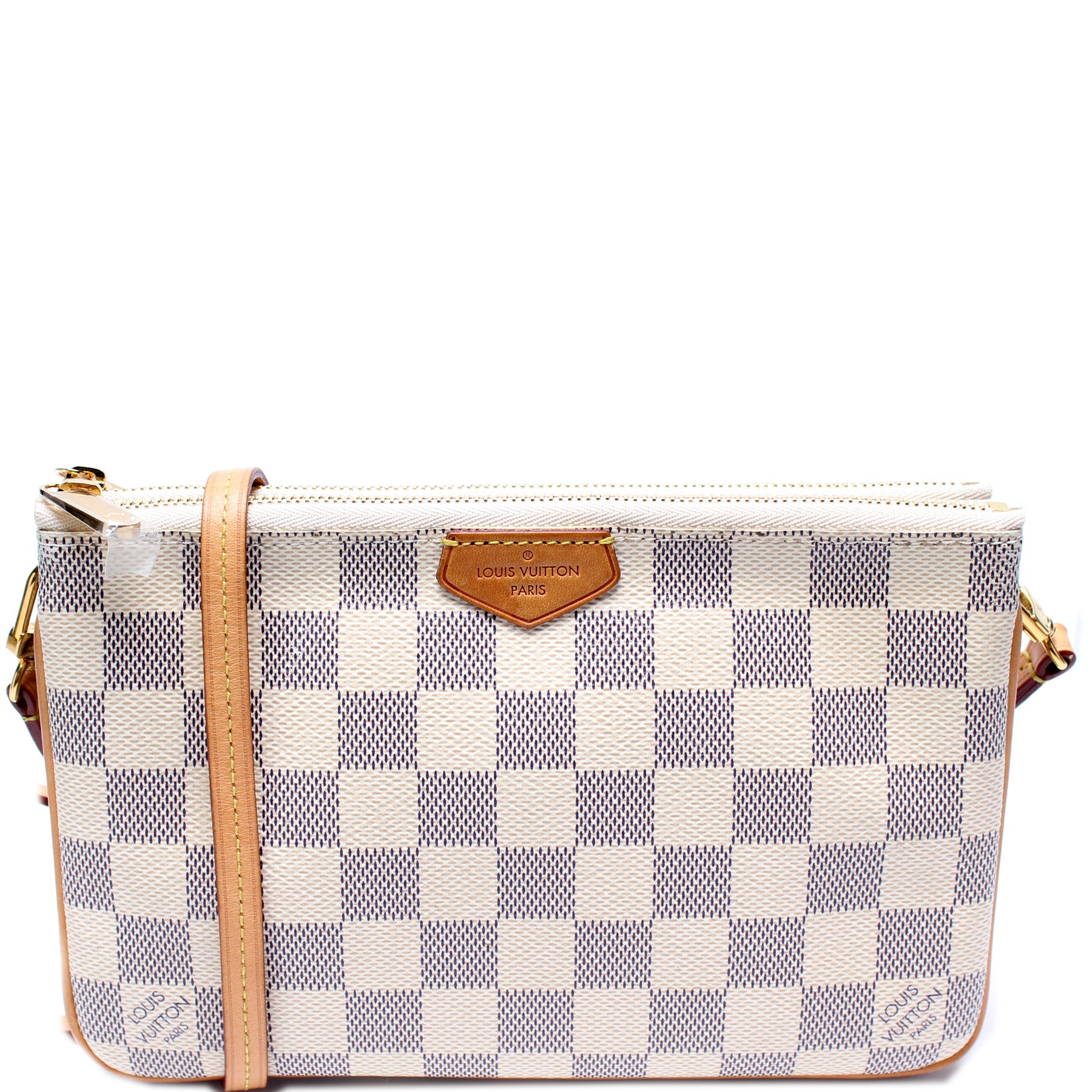Buy Louis Vuitton Pochette Double Zip Crossbody Bags Purse Handbags at