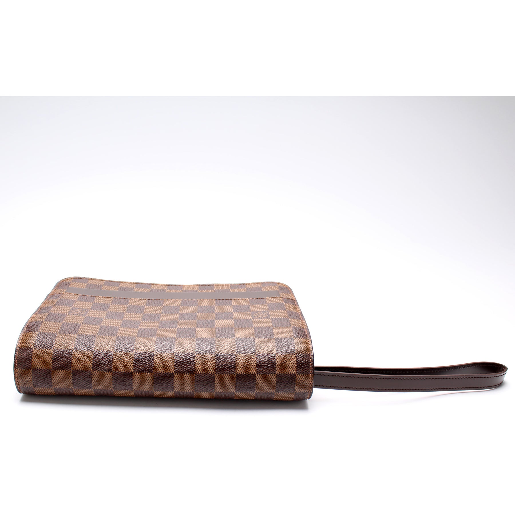 Pochette Saint Louis Clutch Damier Ebene – Keeks Designer Handbags