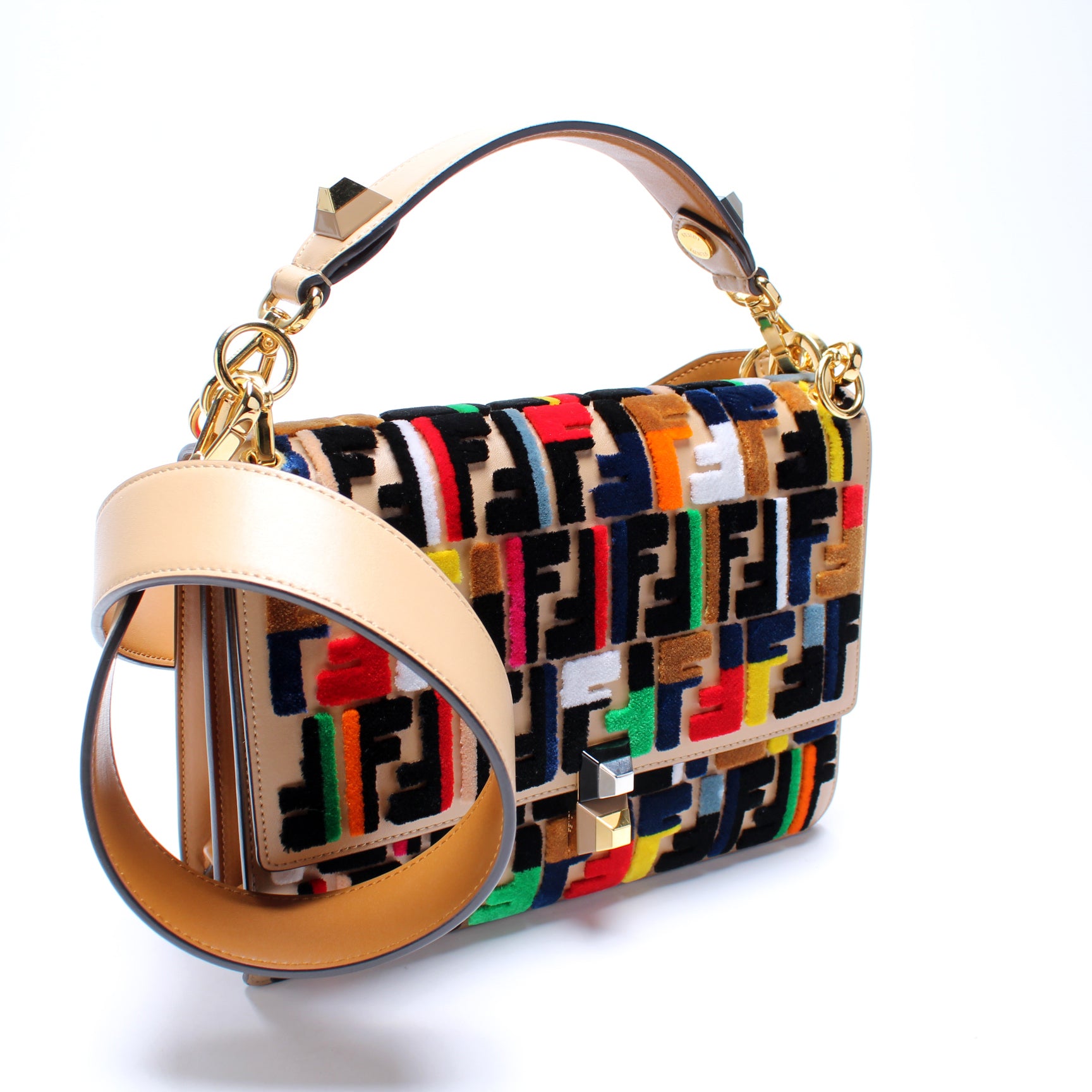 Velvet Handbag Louis Vuitton Multicolour In Velvet