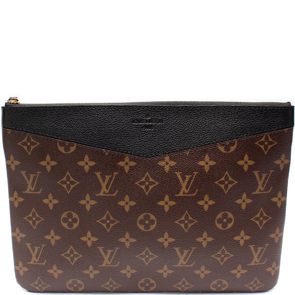 Louis Vuitton Monogram Daily Pouch - Brown Clutches, Handbags