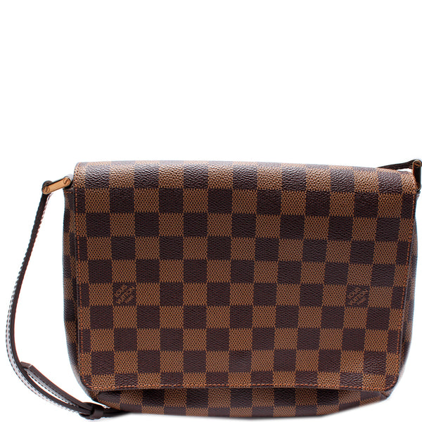 Louis Vuitton LOUIS VUITTON Damier Musette Tango Long Shoulder Bag