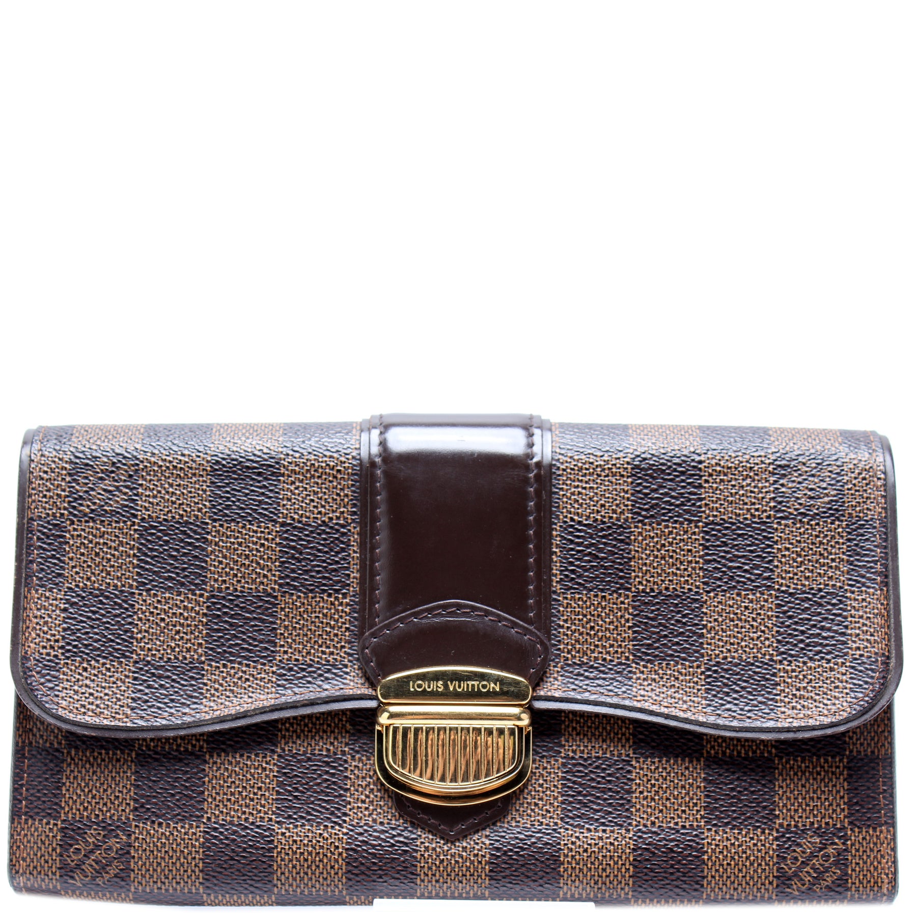 Louis Vuitton Damier Ebene Sistina Wallet Louis Vuitton