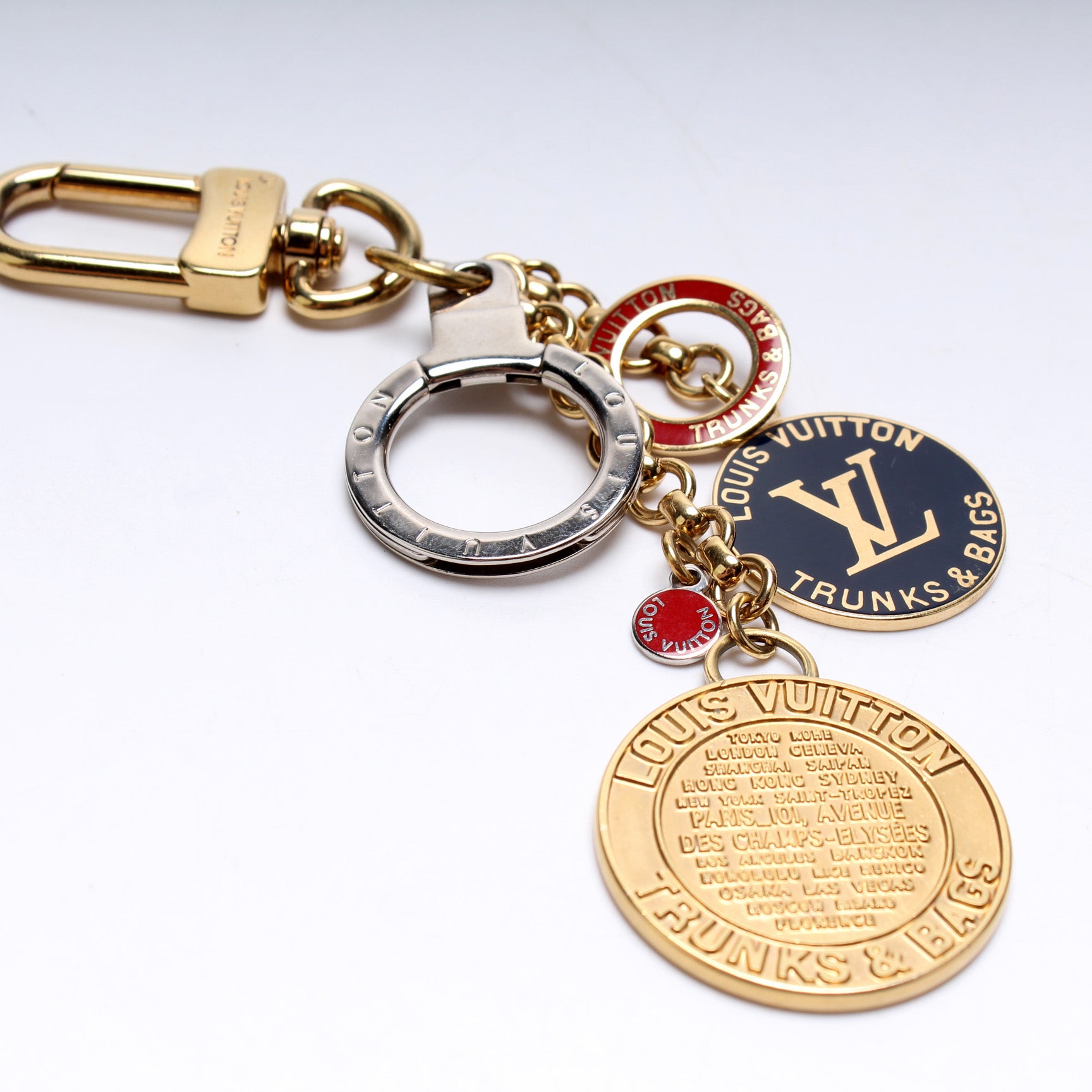 LOUIS VUITTON Globe Trunks and Bags Bag Charm Multicolor 33088