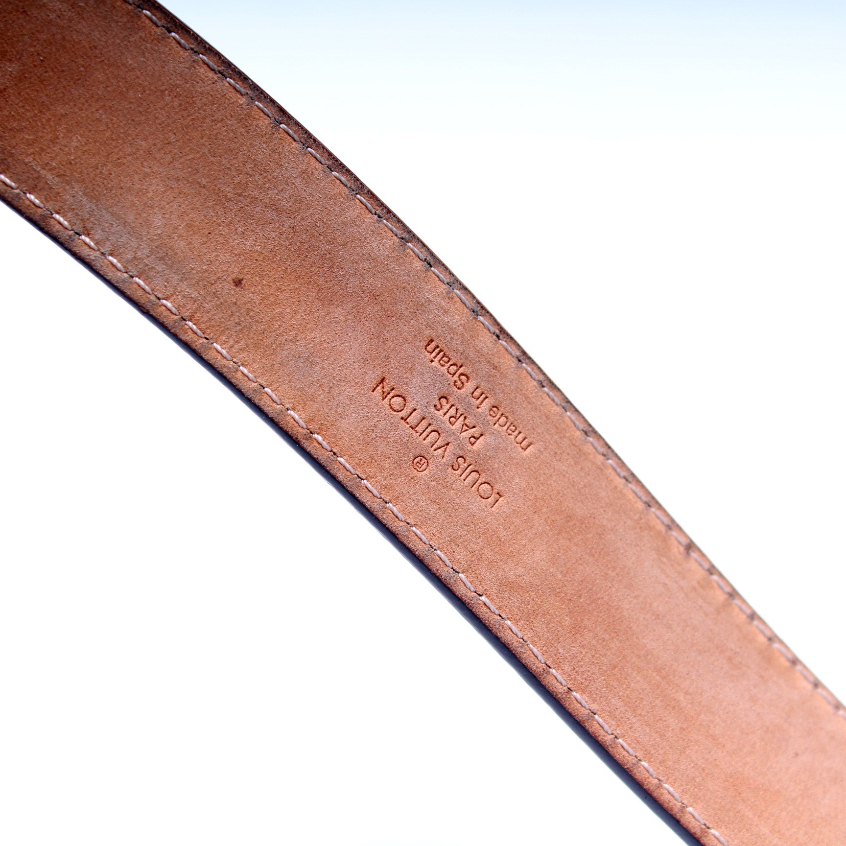 Louis Vuitton Monogram Mini 25mm Belt 85 34
