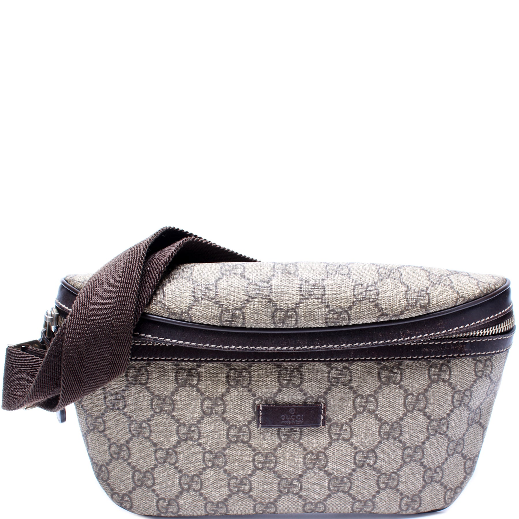 Gg supreme canvas belt bag - Gucci - Men | Luisaviaroma