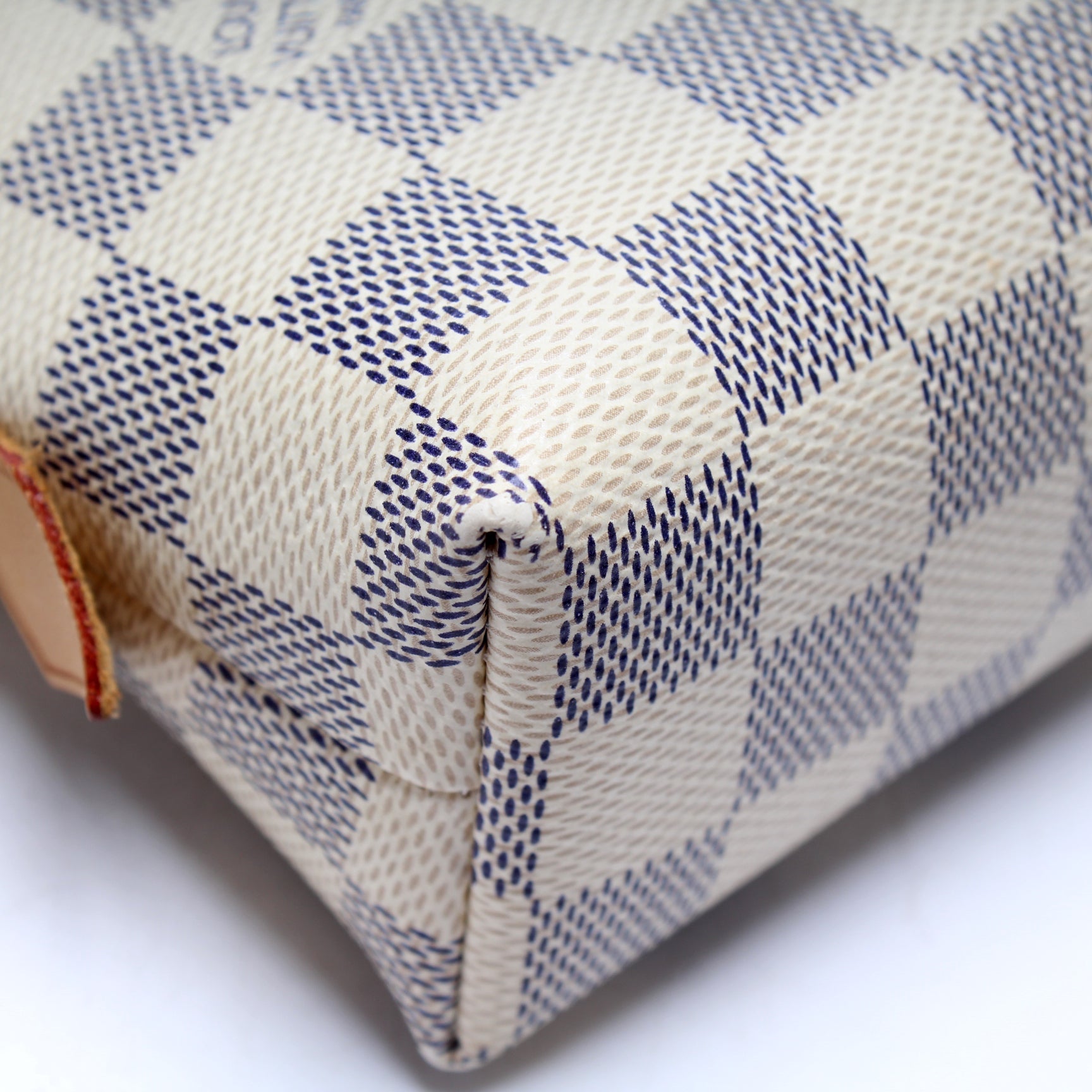 Cosmetic Pouch GM Damier Azur – Keeks Designer Handbags
