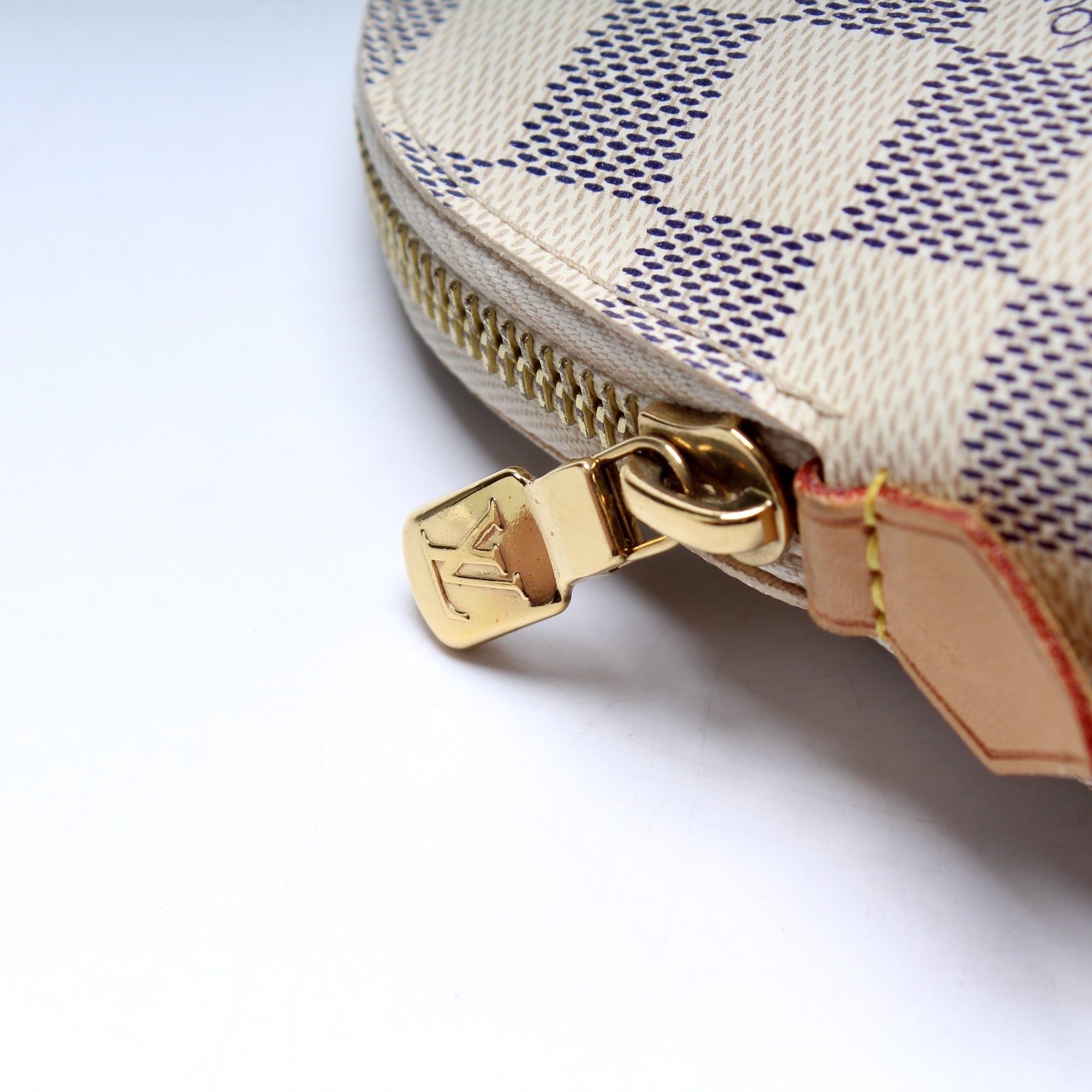 Cosmetic Pouch GM Damier Ebene – Keeks Designer Handbags