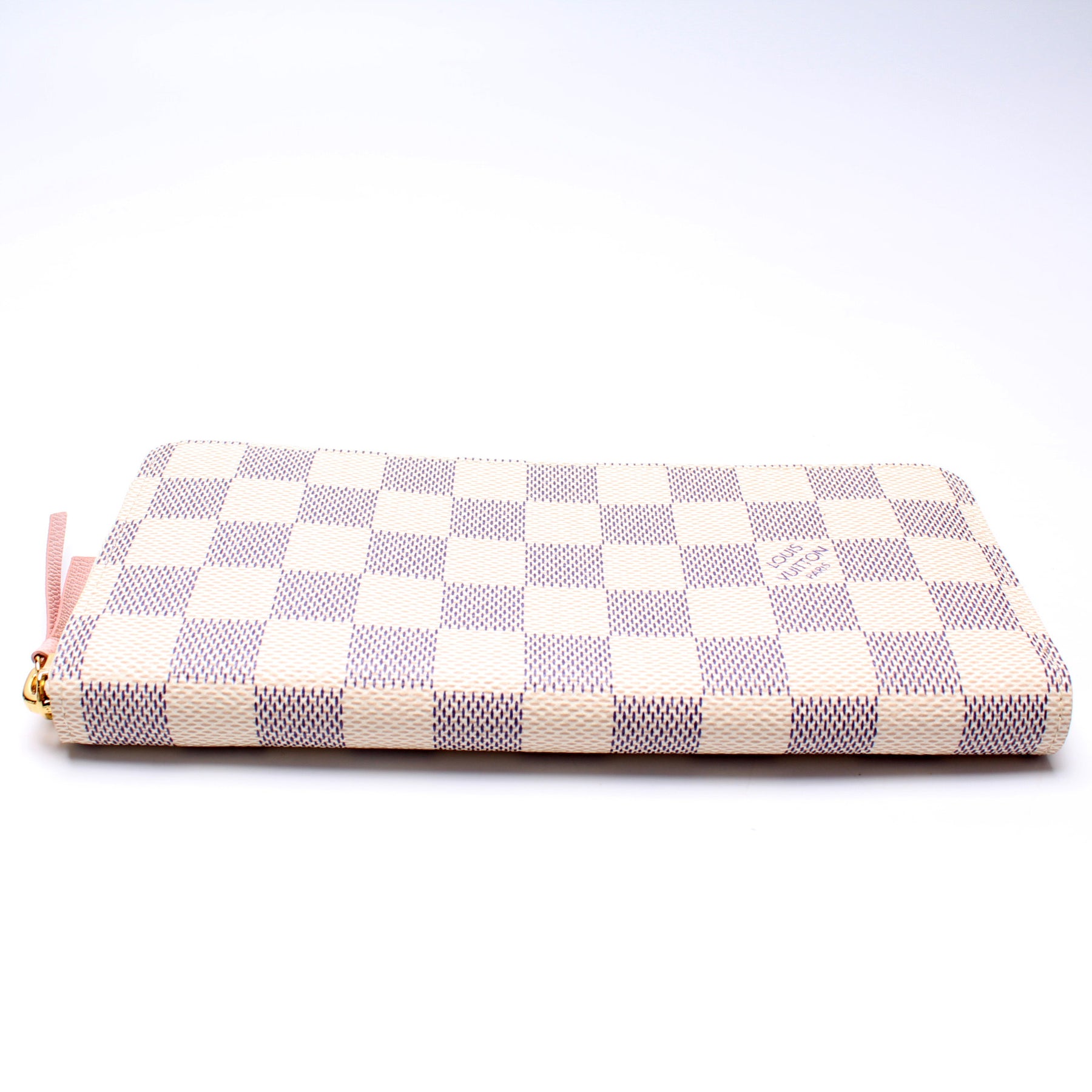 Clemence Wallet Damier Azur – Keeks Designer Handbags