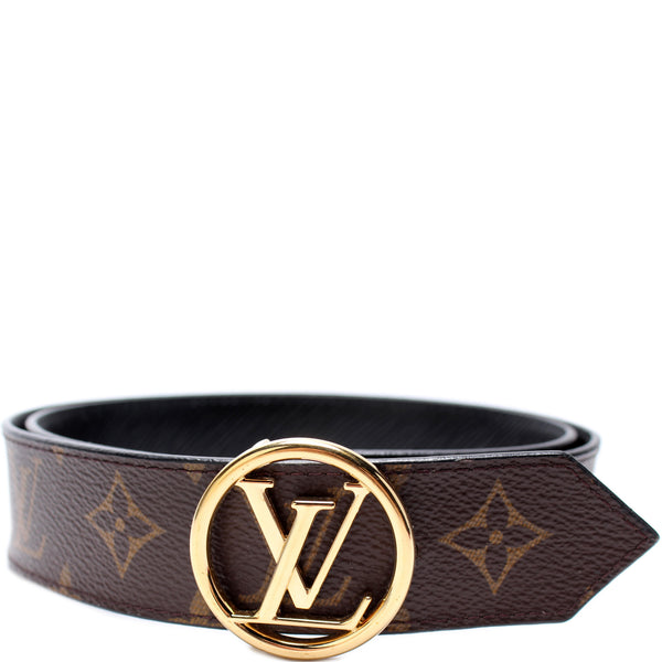 Louis Vuitton - Authenticated LV Circle Belt - Black for Women, Good Condition