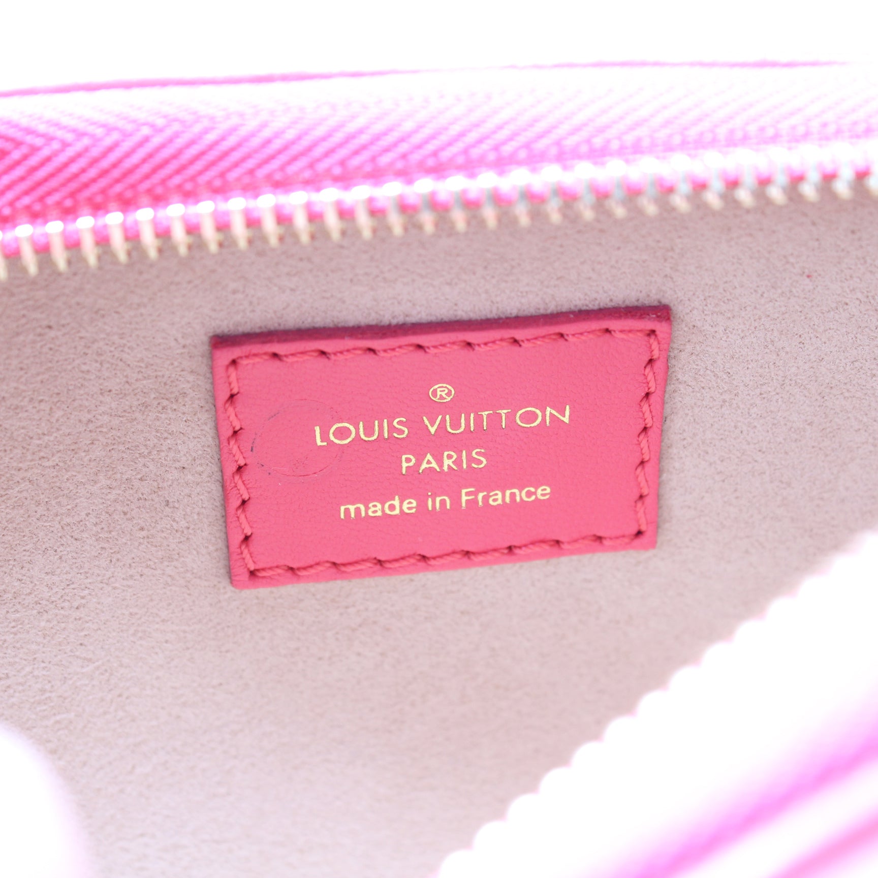 LOUIS VUITTON Pochette TROCA M59046 Lamb Leather Shoulder Bag Ladies #U374  