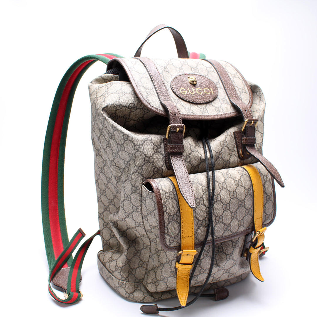 バックパック・リュック GUCCI Neo Vintage GG Supreme Backpack Beige 473875K9RHT8856 バックパック・リュック GUCCI Neo Vintage GG Supreme Backpack