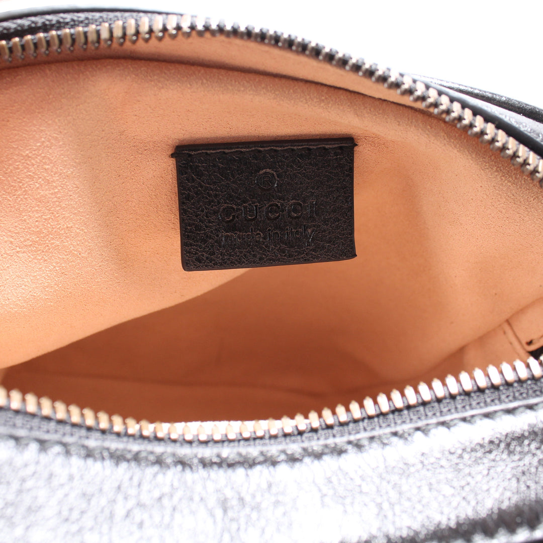 550155 GG Marmont Double Zip Shoulder Bag