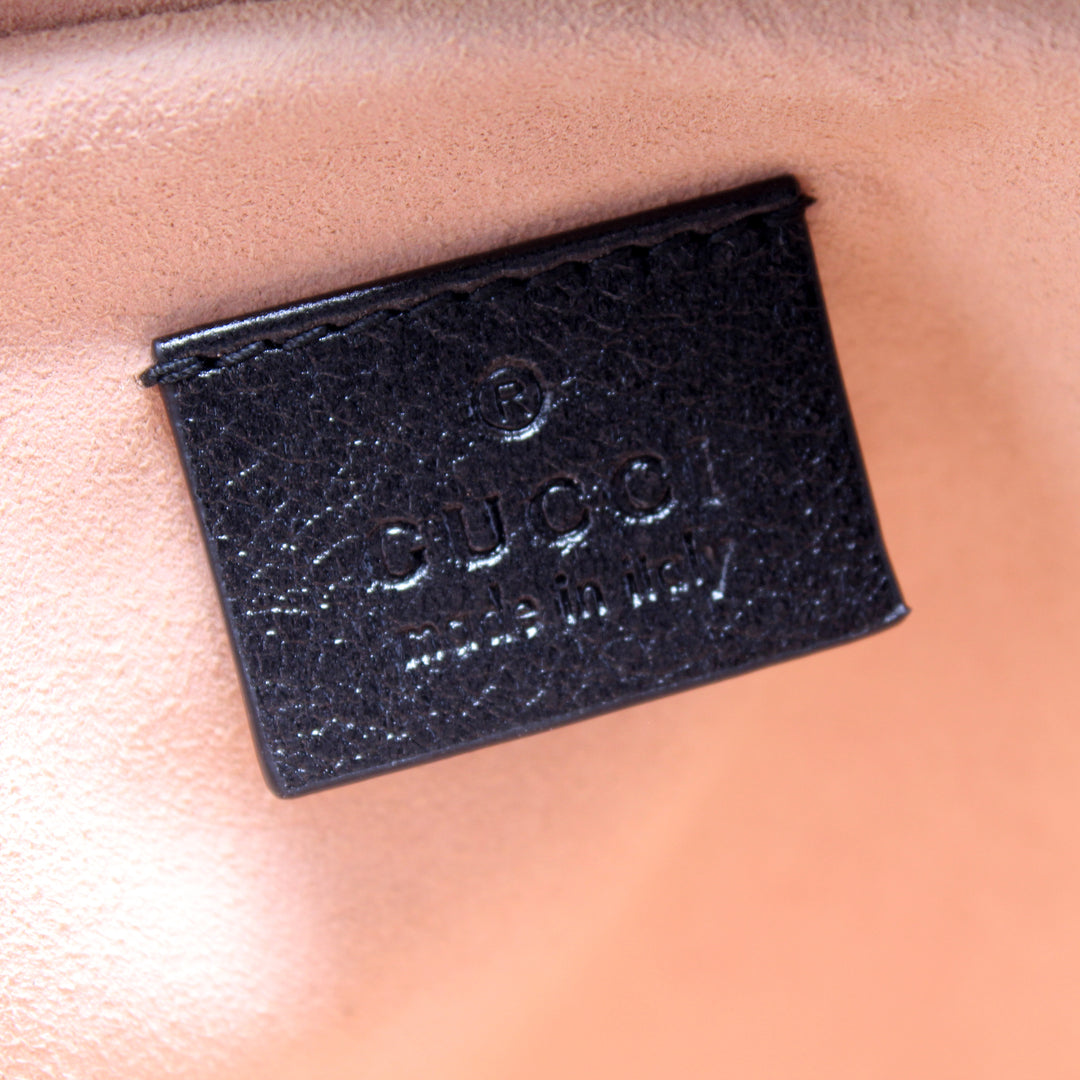 550155 GG Marmont Double Zip Shoulder Bag