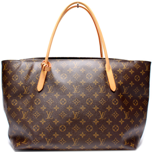 Louis Vuitton Raspail Mm Shopper Tote 871228 Brown Monogram Canvas