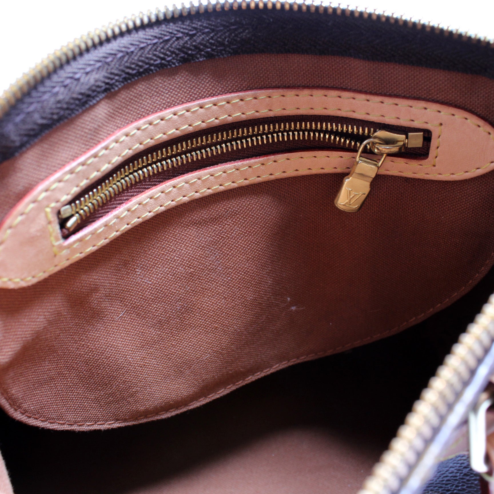 Bandouliere Monogram / Leather Strap – Keeks Designer Handbags