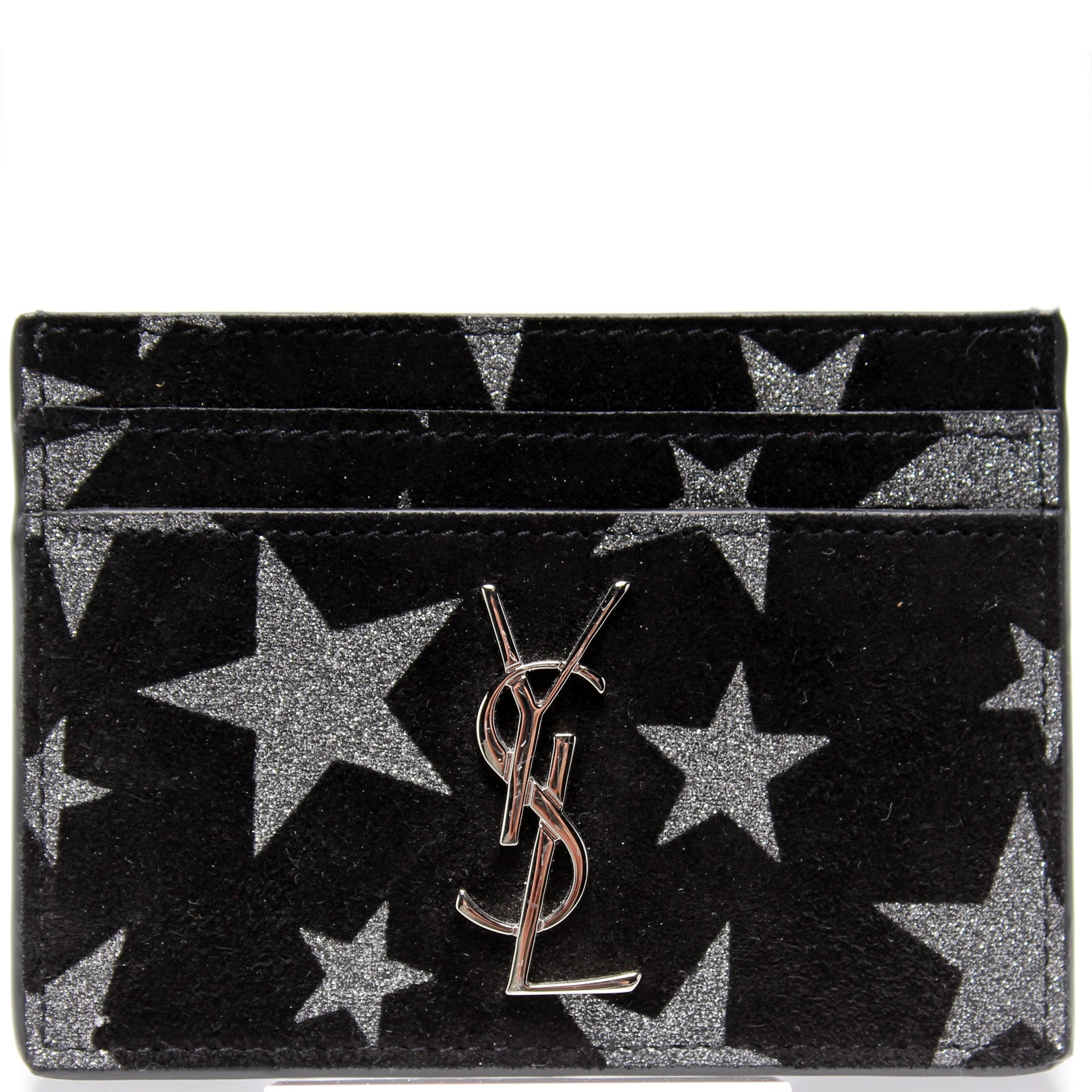 Suede and Stars Card Holder 423303 – Keeks Designer Handbags