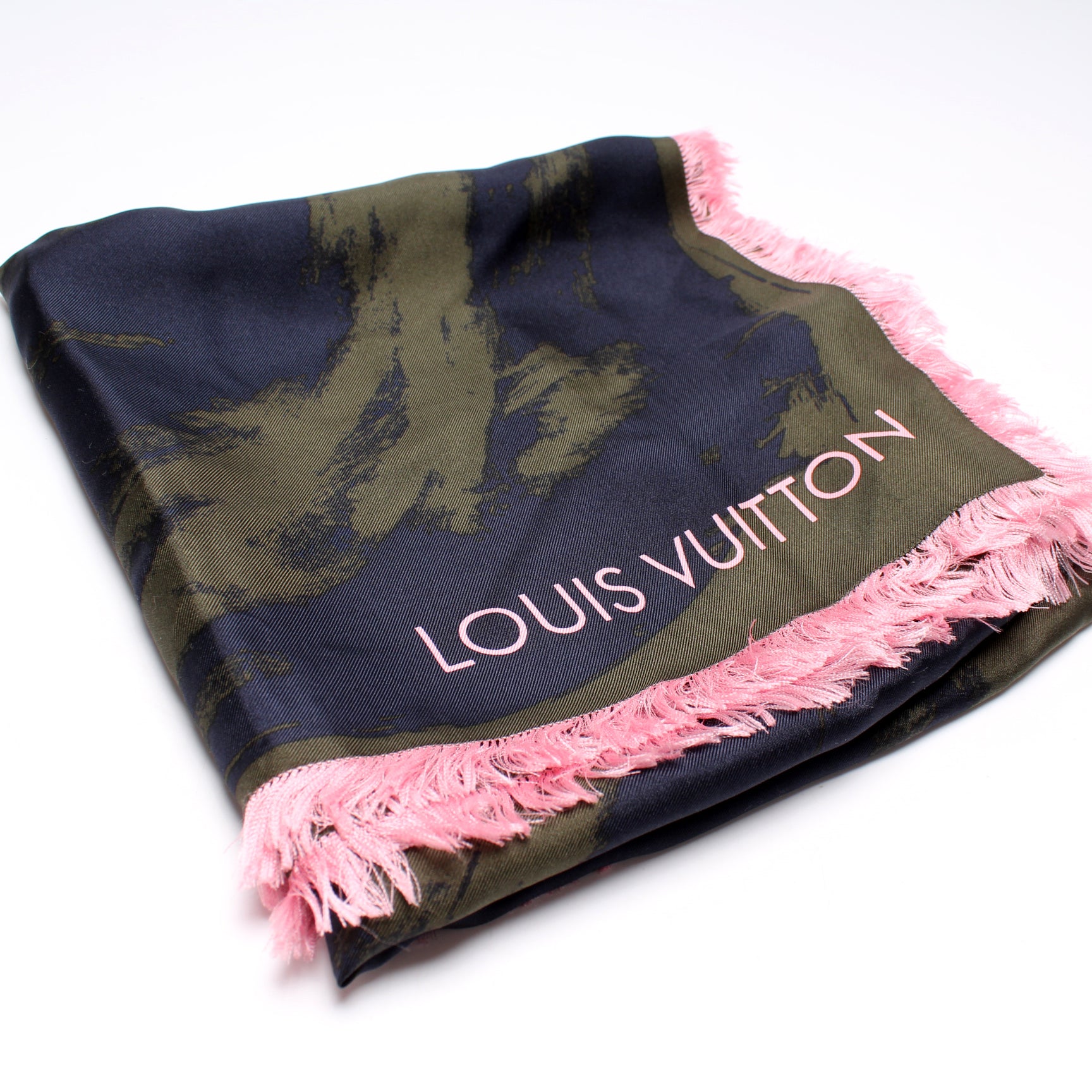 Louis Vuitton Multi Floral Logo Square Scarf, Scarves - Designer Exchange
