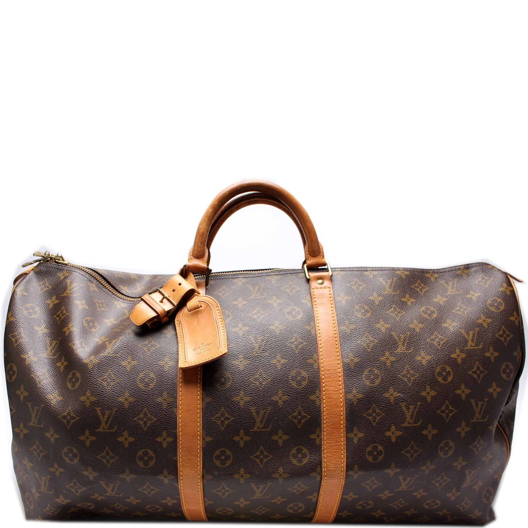 Authenticated Used Louis Vuitton LOUIS VUITTON Monogram Keepall 60