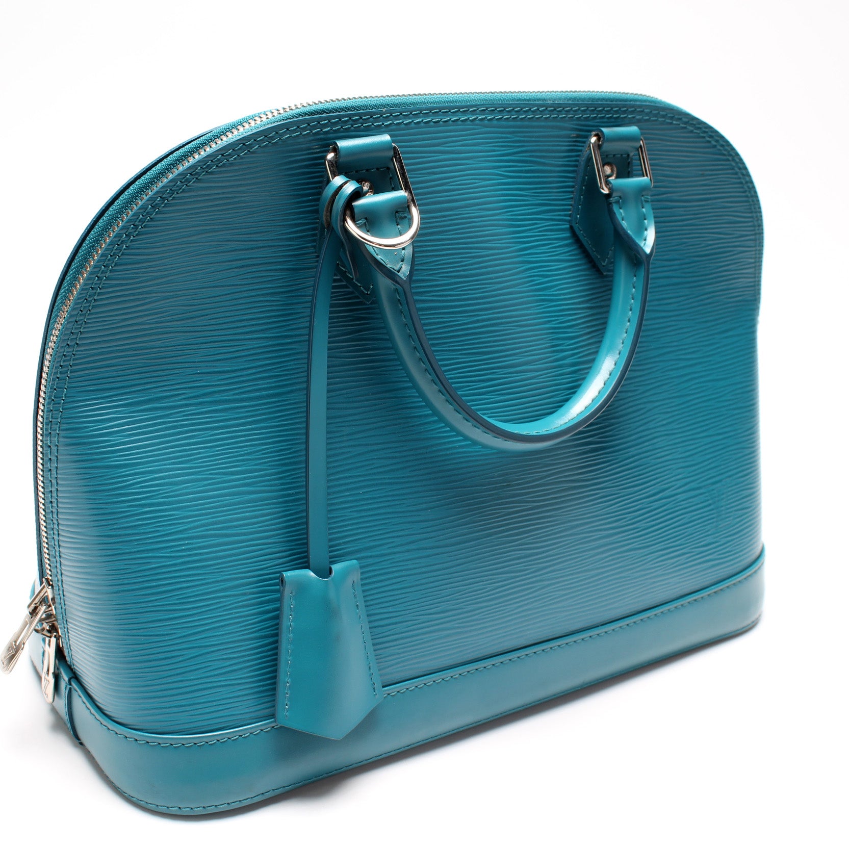 Louis Vuitton Alma Size PM Turquoise M41287 EPI Leather