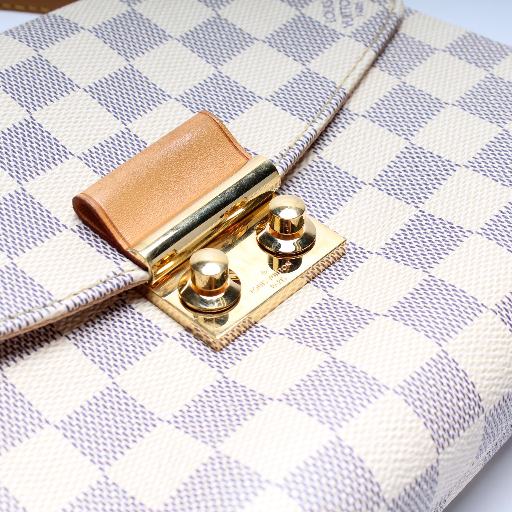 Louis Vuitton Damier Azur Croisette Chain Wallet, Louis Vuitton Handbags