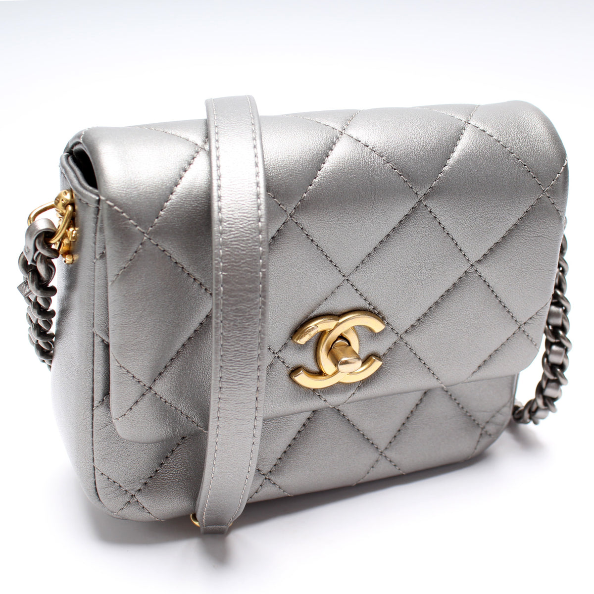 Mini Side Note Metallic Lambskin – Keeks Designer Handbags