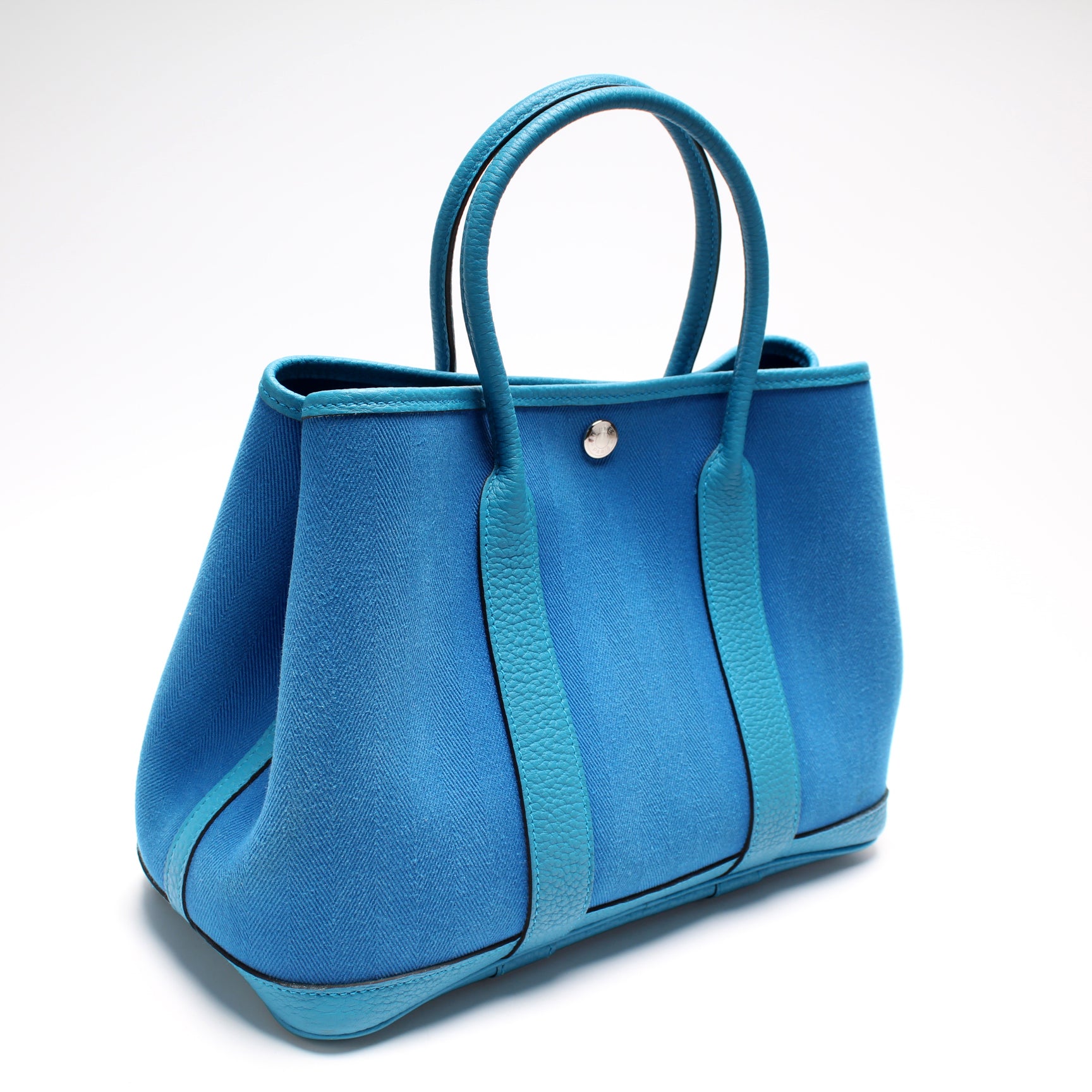 Garden Party 30 TPM Toile Leather – Keeks Designer Handbags
