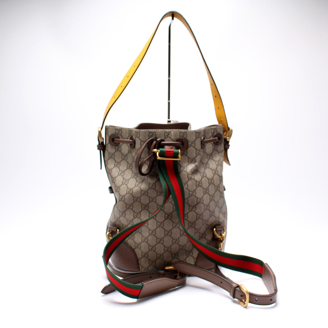473875 Neo Vintage Drawstring Bucket Backpack