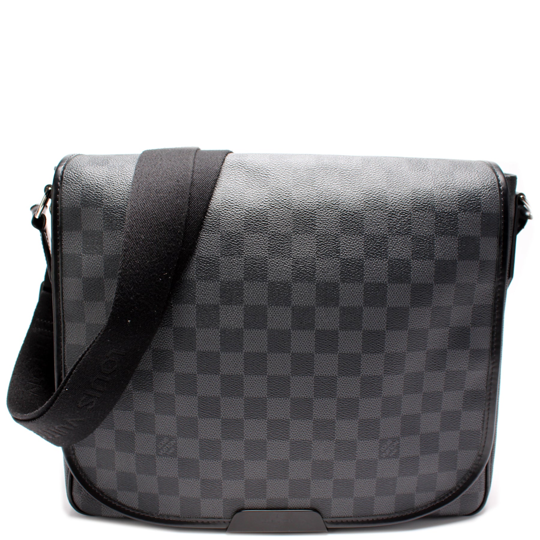 Louis Vuitton, Bags, Lv Daniel Messenger Bag Damier Graphite Mm
