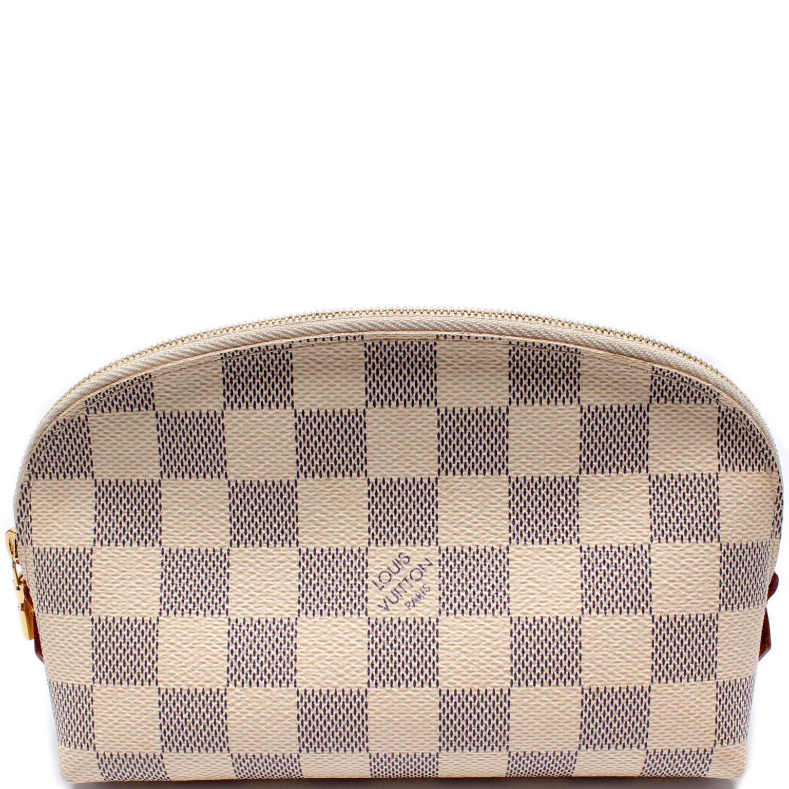 Cosmetic Pouch PM Damier Azur – Keeks Designer Handbags
