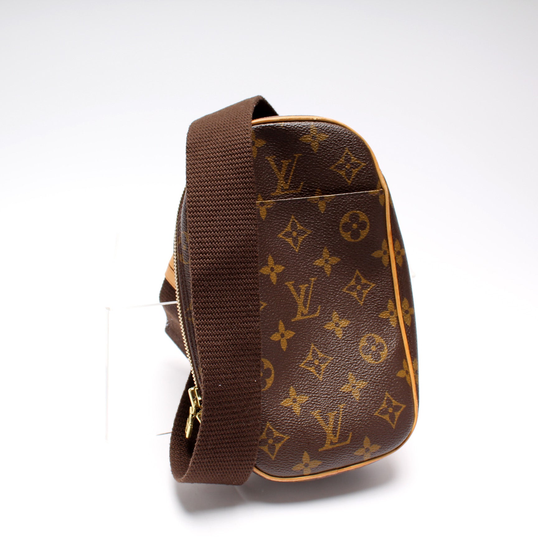 Authentic Louis Vuitton Monogram Pochette Gange Crossbody Bag