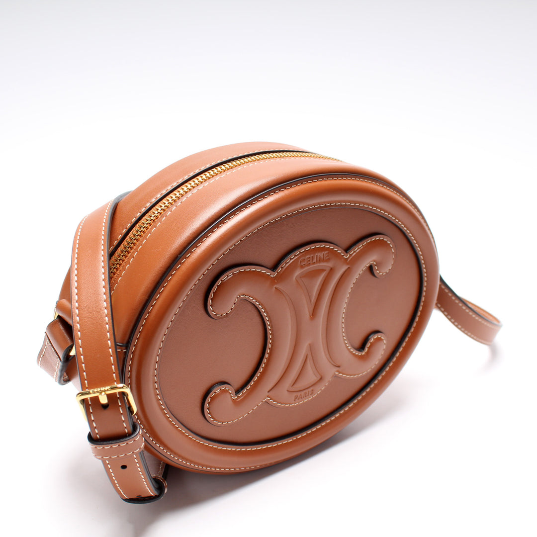 Cuir Triomphe Oval Bag Calfskin