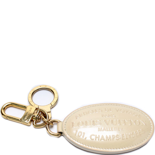 Authentic LOUIS VUITTON 101 Champs Elysees Bag Charm Key Holder