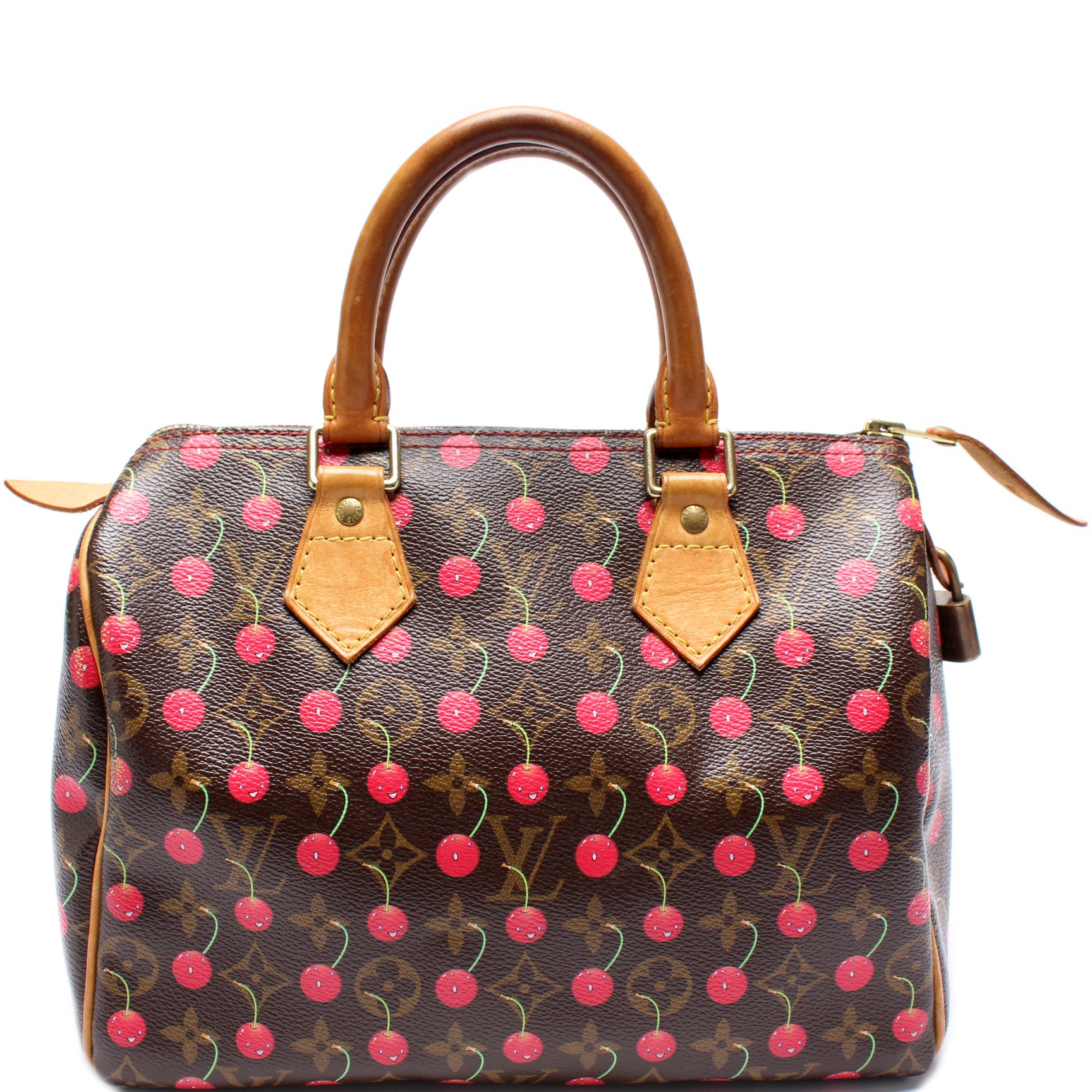 Louis Vuitton, Bags, Sold Lv Speedy 25 With Cherry Faces