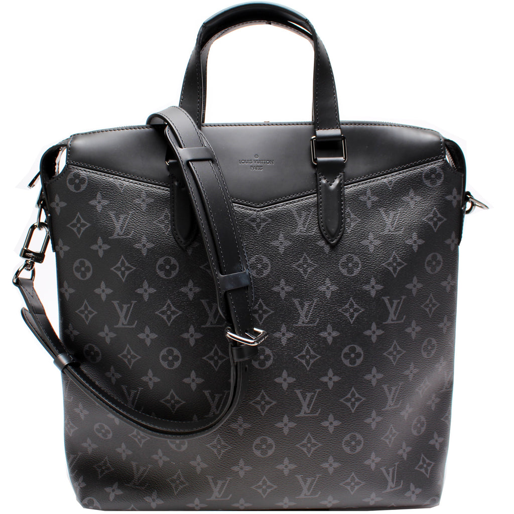 Louis Vuitton Briefcase Explorer Grey Monogram Eclipse