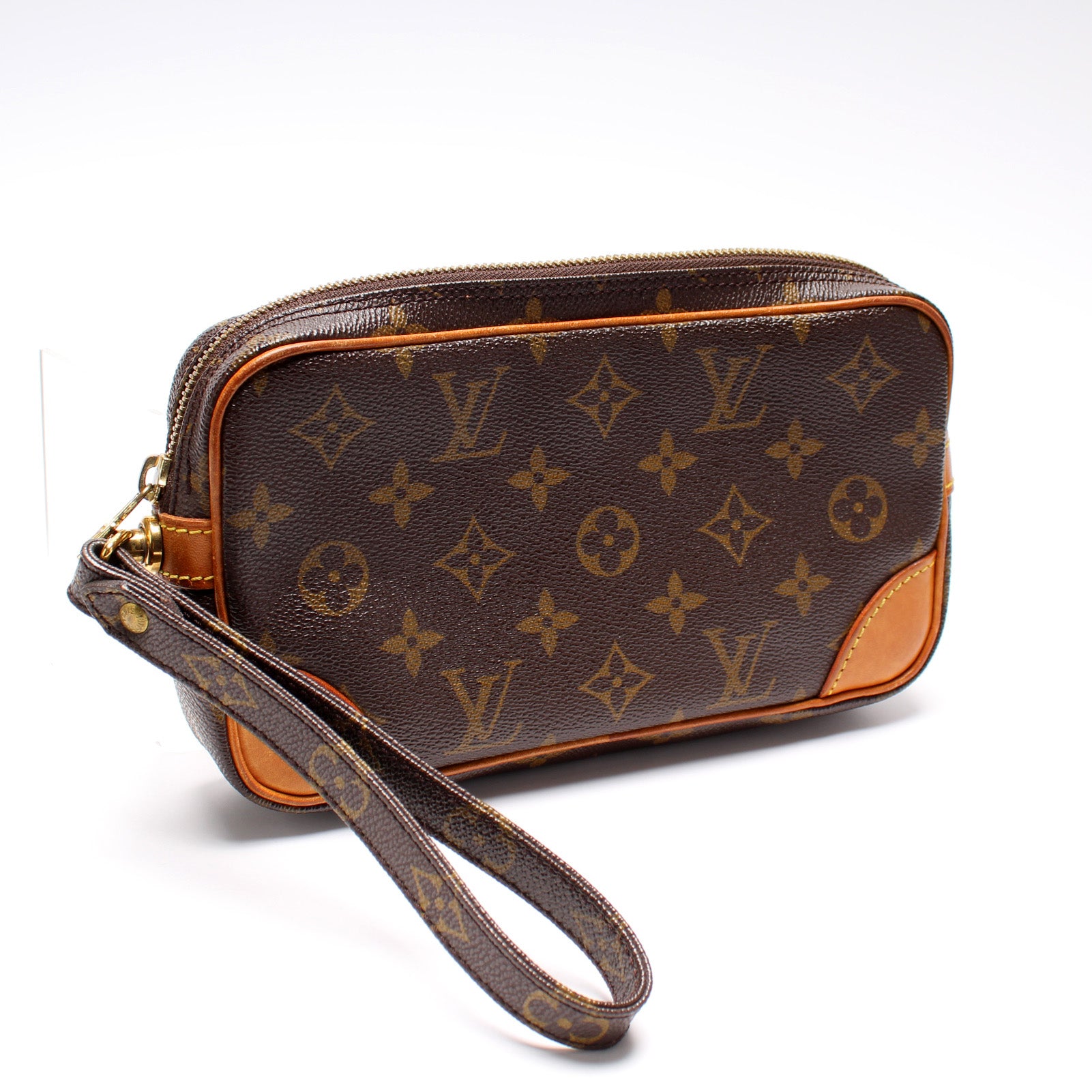 Pre-Owned Louis Vuitton Marly Dragonne PM Monogram Pouch/Pochette - Good  Condition 