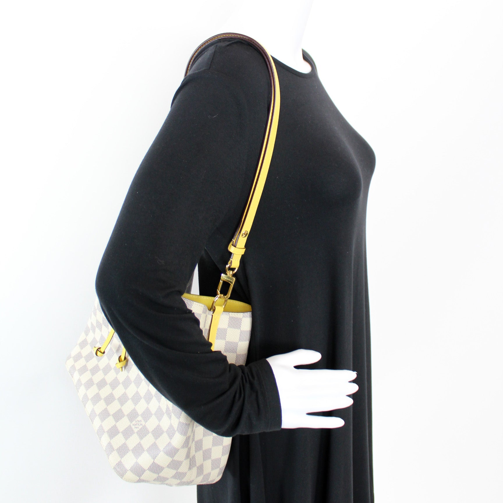 Neonoe Damier Azur – Keeks Designer Handbags