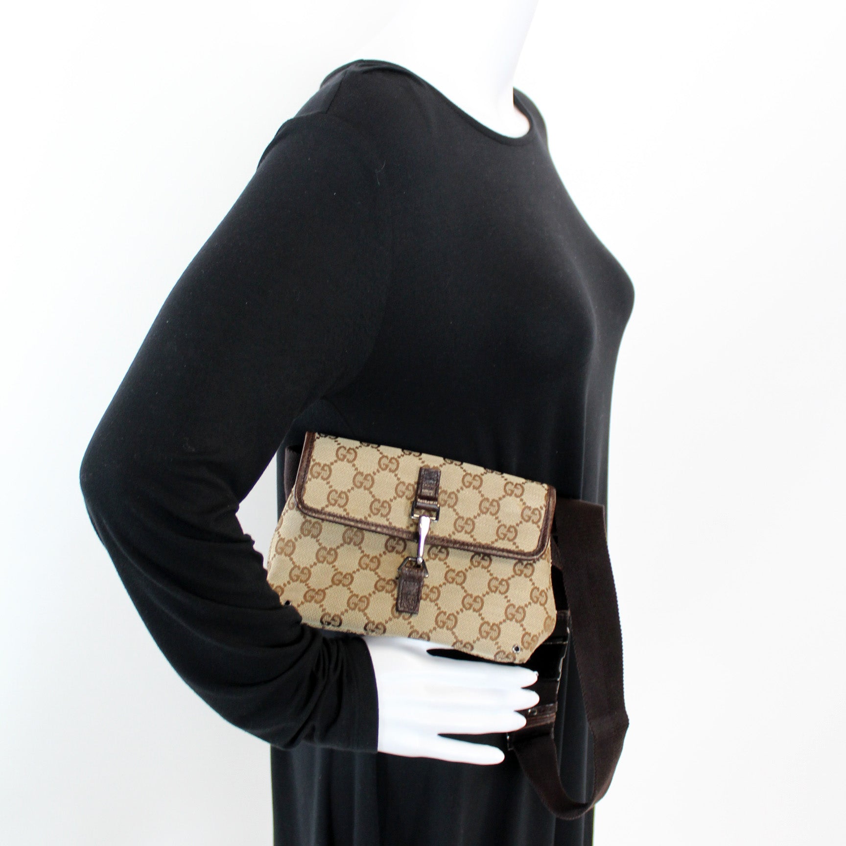 GUCCI Bamboo GG canvas 135962 Hand bag – kingram-japan