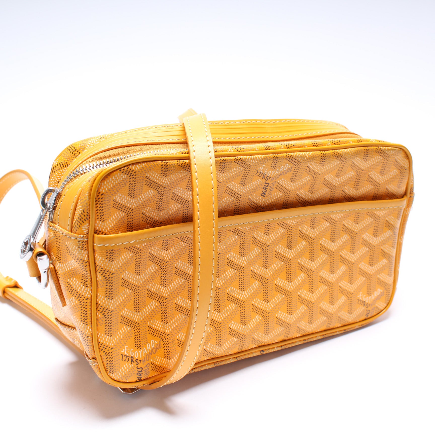 Goyard Goyardine Sac Capvert - Yellow Crossbody Bags, Handbags