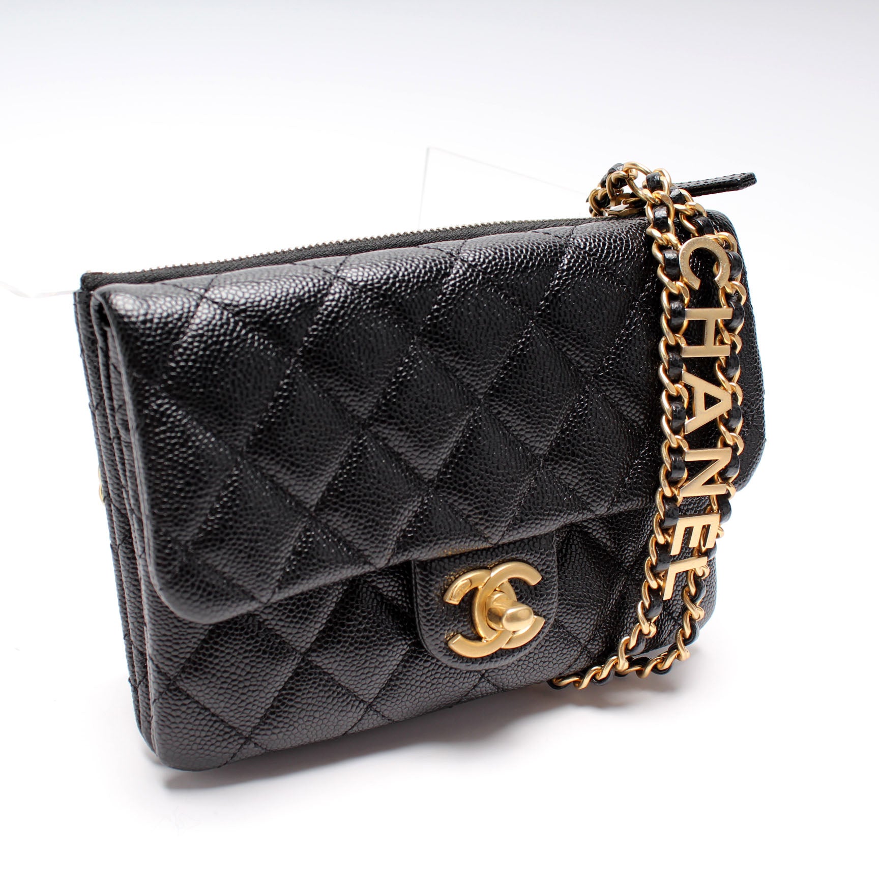 Chanel Pick Me Up Caviar Belt Bag Black – DAC