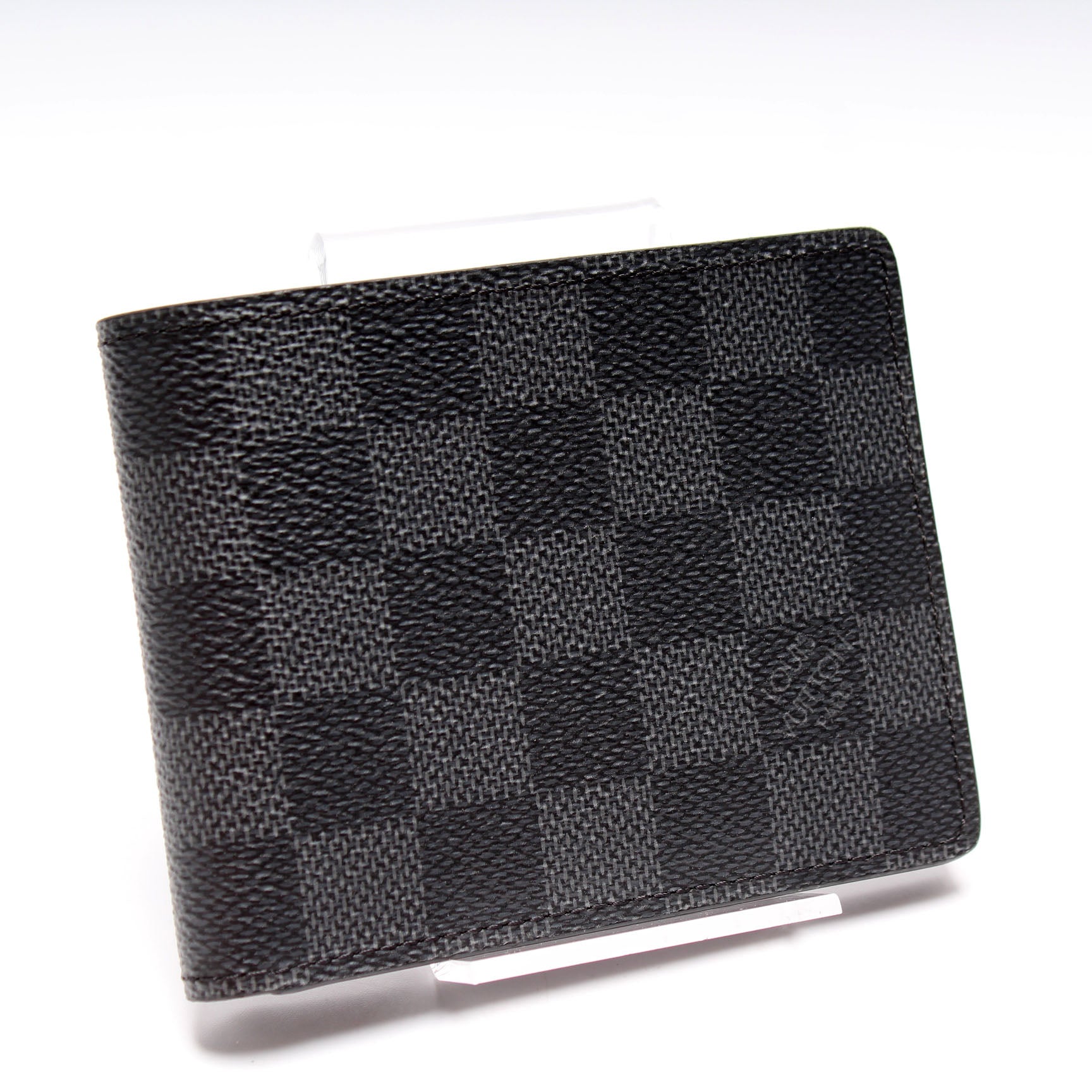 Louis Vuitton Wallet Slender Damier Graphite Gray/ Black