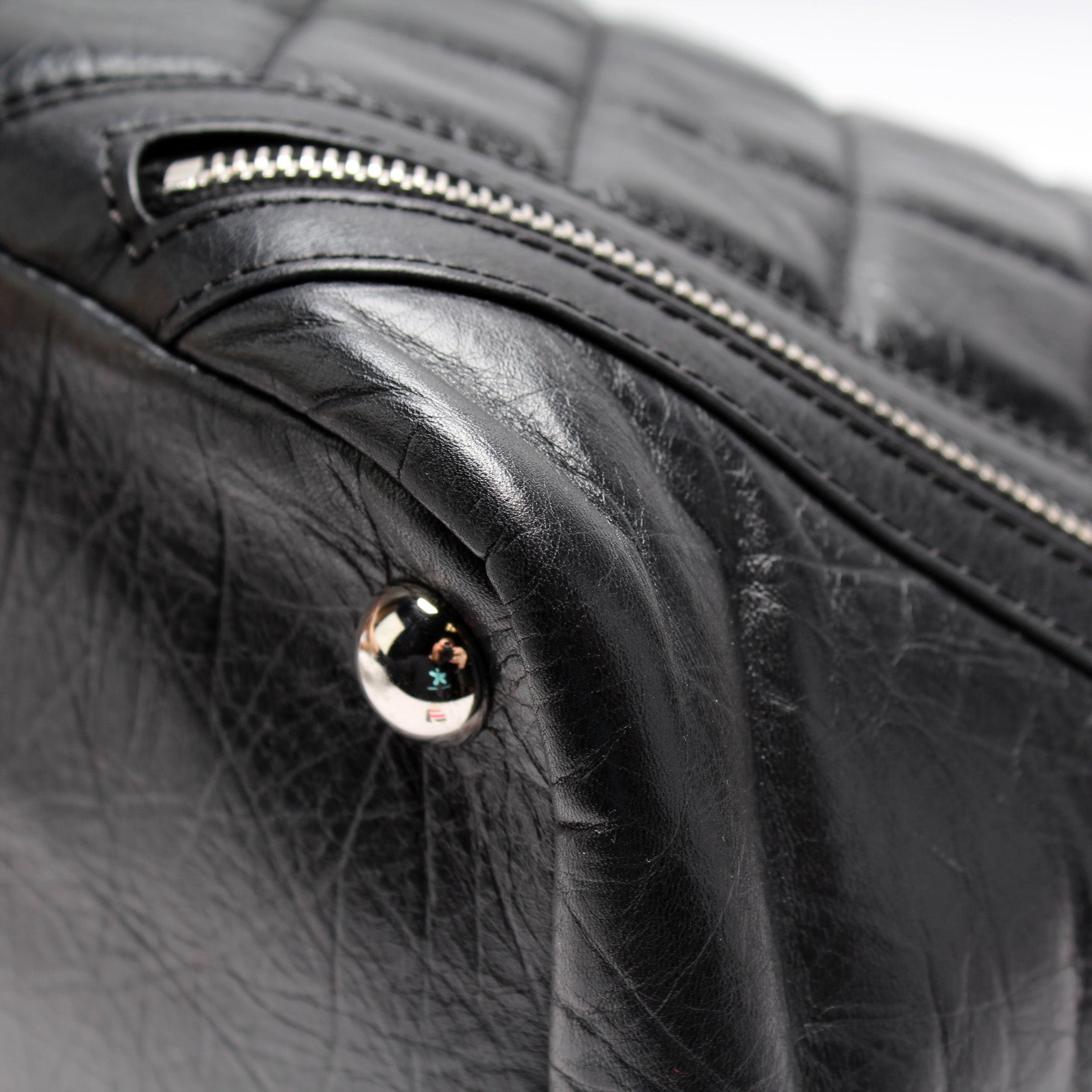 Cotton Club Ligne Aged Calfskin Tote 11M – Keeks Designer Handbags