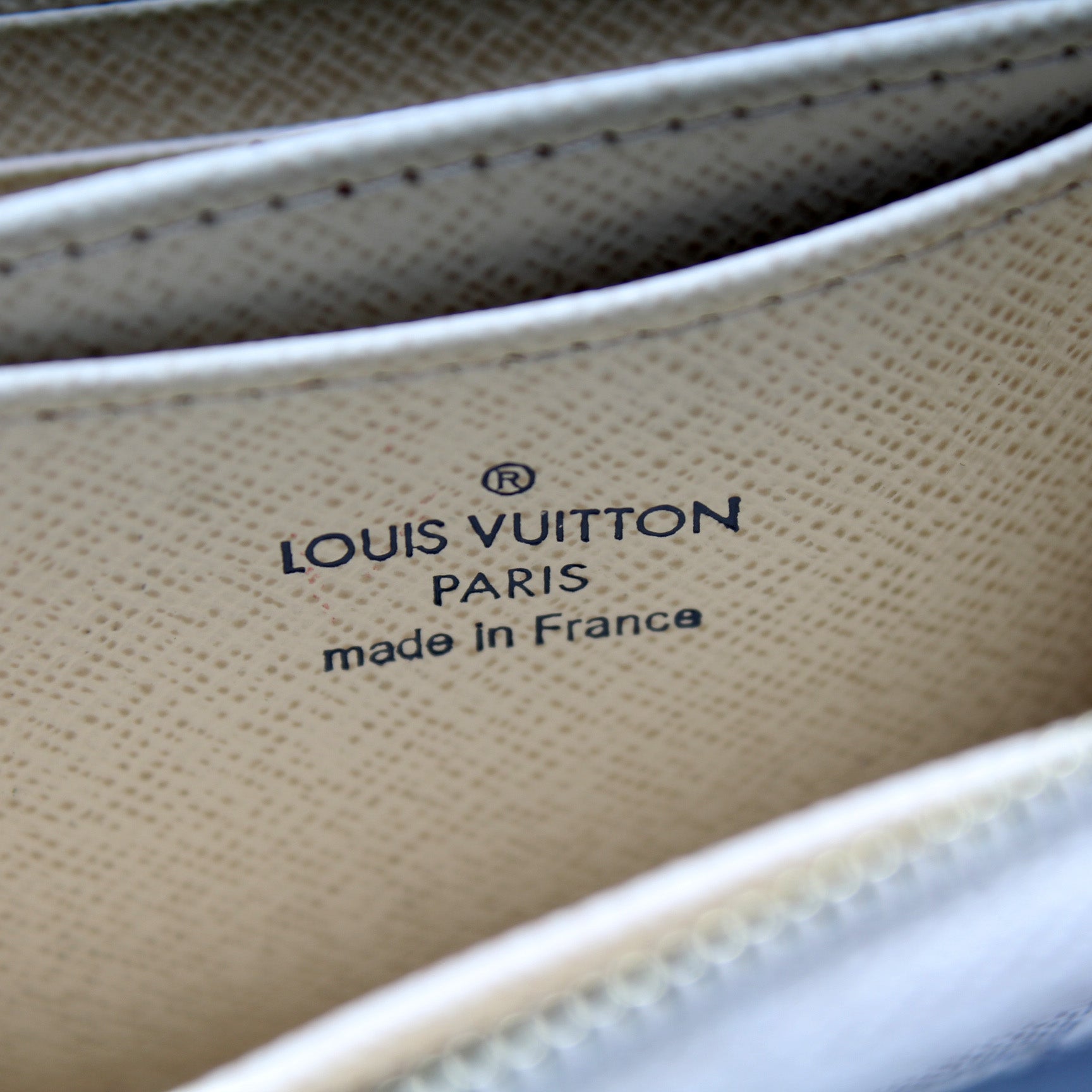 Louis Vuitton Damier Azur Zippy Coin Purse - Фирменная легкая