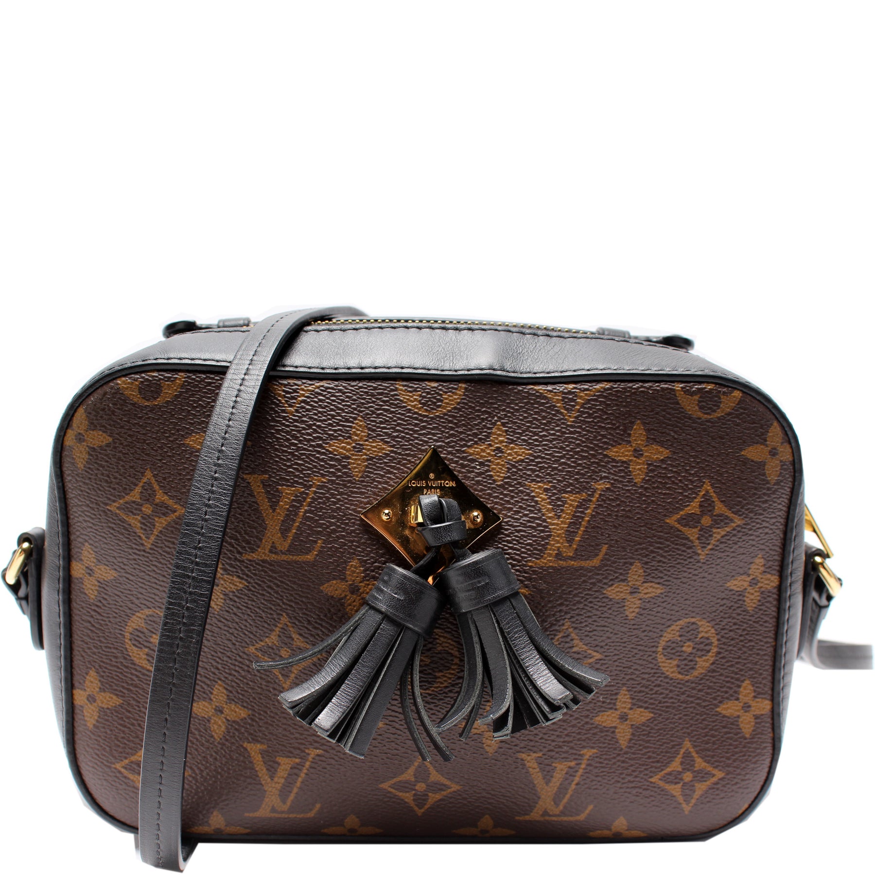 Pre-owned Louis Vuitton Monogram Canvas Saintonge Crossbody Bag In
